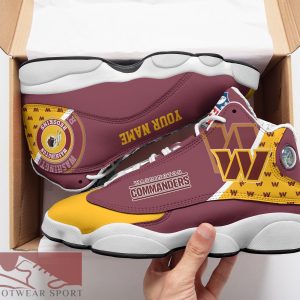 Washington Commanders Custom Name Air Jordan 13 Sports Shoes For Fans Gift Men And Women - Washington Commanders Custom Name Air Jordan 13 Sports Shoes_2