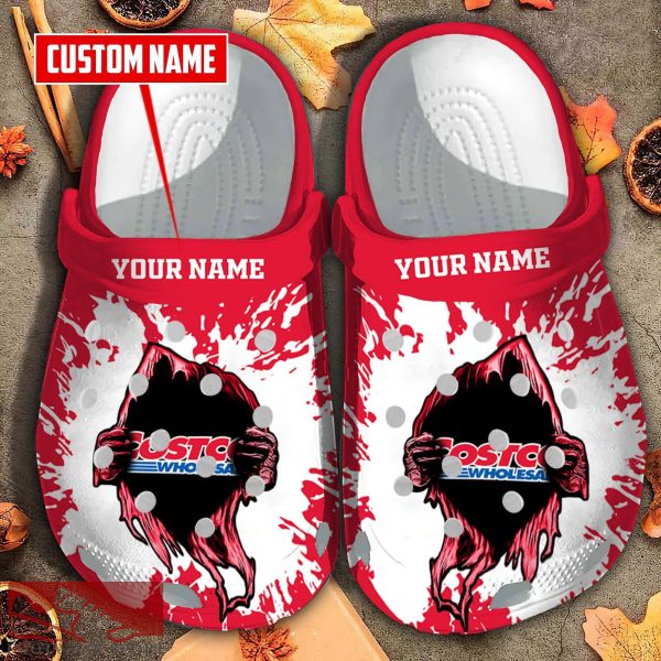 Costco Clogs Shoes Custom Name Logo Brands Gift Beach Summer - Costco Clogs Shoes Custom Name Logo Brands Gift Beach Summer