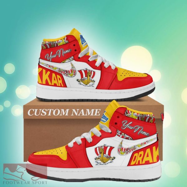 Custom Name BaieComeau Drakkar Air Jordan HighTop Shoes New Gift For Men And Women - Custom Name BaieComeau Drakkar Air Jordan HighTop Shoes New Gift For Men And Women