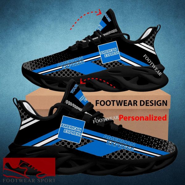 American Express Logo Personalized Max Soul Shoes For Men Women Sport Sneaker Urbanite Fans - american express Logo Personalized Chunky Shoes Photo 2