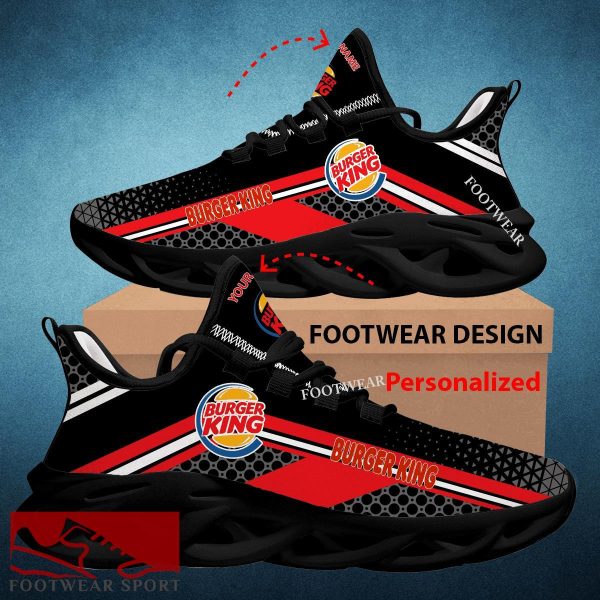 Burger King Logo Personalized Max Soul Shoes For Men Women Sport Sneaker Footwear Fans - burger king Logo Personalized Chunky Shoes Photo 2