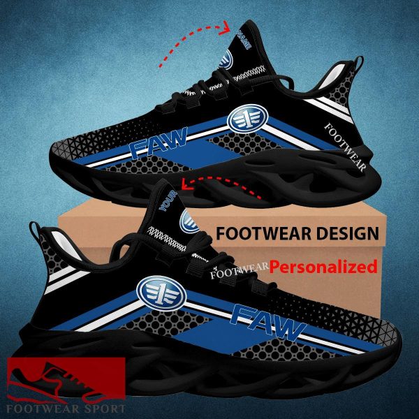 Car Racing FAW Logo New Design Max Soul Shoes Custom Name For Men Women Chunky Sneaker Effortless Fans - Car Racing FAW Logo New Design Chunky Shoes Custom Name Photo 2