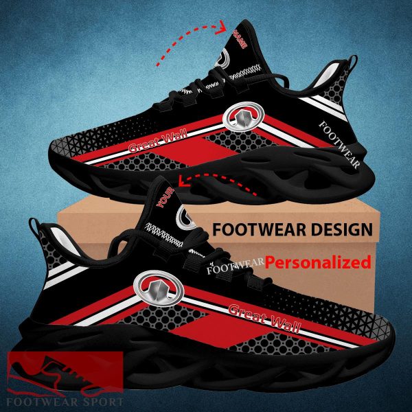 Car Racing Great Wall Logo New Design Max Soul Shoes Custom Name For Men Women Running Sneaker Motivate Fans - Car Racing Great Wall Logo New Design Chunky Shoes Custom Name Photo 2