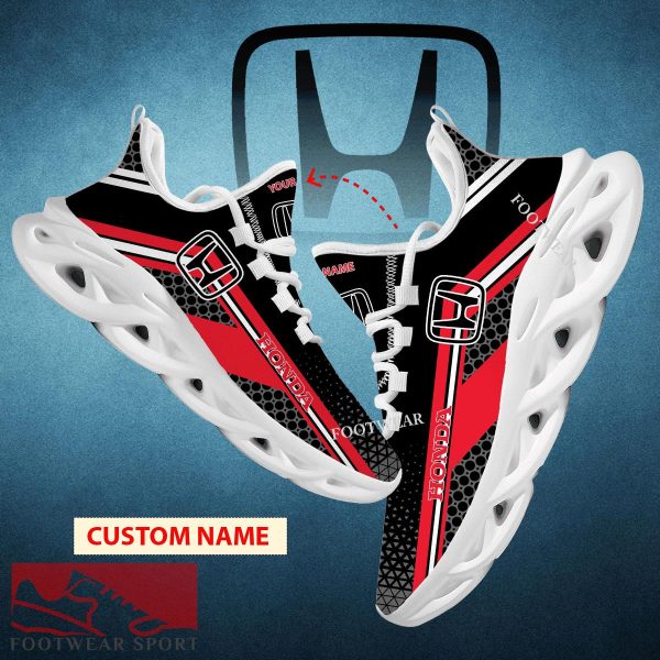 Car Racing Honda Logo New Design Max Soul Shoes Custom Name For Men Women Running Sneaker Evoke Fans - Car Racing Honda Logo New Design Chunky Shoes Custom Name Photo 1