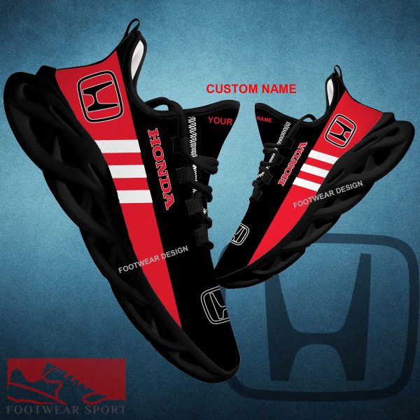 Car Racing Honda Style Chunky Shoes New Design Gift Fans Max Soul Sneakers Personalized - Car Racing Honda Logo New Style Chunky Shoes Photo 1