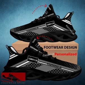 Car Racing Hummer Logo New Design Max Soul Shoes Custom Name For Men Women Sport Sneaker Energize Fans - Car Racing Hummer Logo New Design Chunky Shoes Custom Name Photo 2