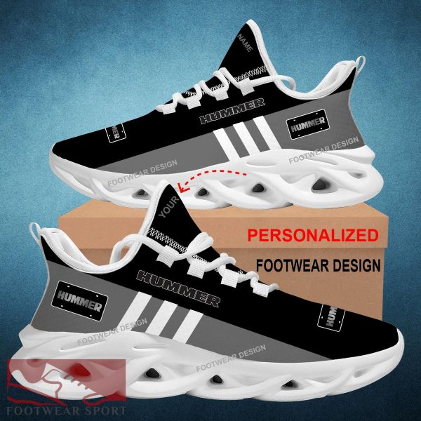 Car Racing Hummer Style Chunky Shoes New Design Gift Fans Max Soul Sneakers Personalized - Car Racing Hummer Logo New Style Chunky Shoes Photo 2