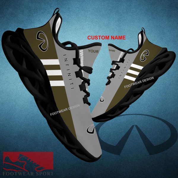 Car Racing Infiniti Style Chunky Shoes New Design Gift Fans Max Soul Sneakers Personalized - Car Racing Infiniti Logo New Style Chunky Shoes Photo 1