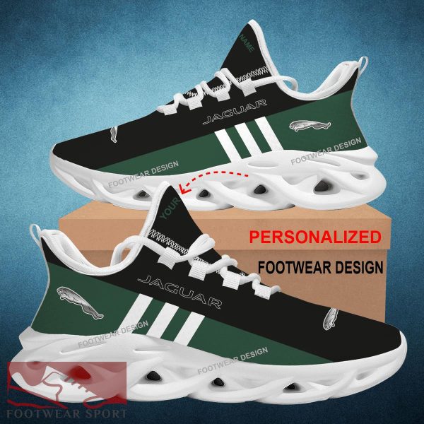 Car Racing Jaguar Style Chunky Shoes New Design Gift Fans Max Soul Sneakers Personalized - Car Racing Jaguar Logo New Style Chunky Shoes Photo 2