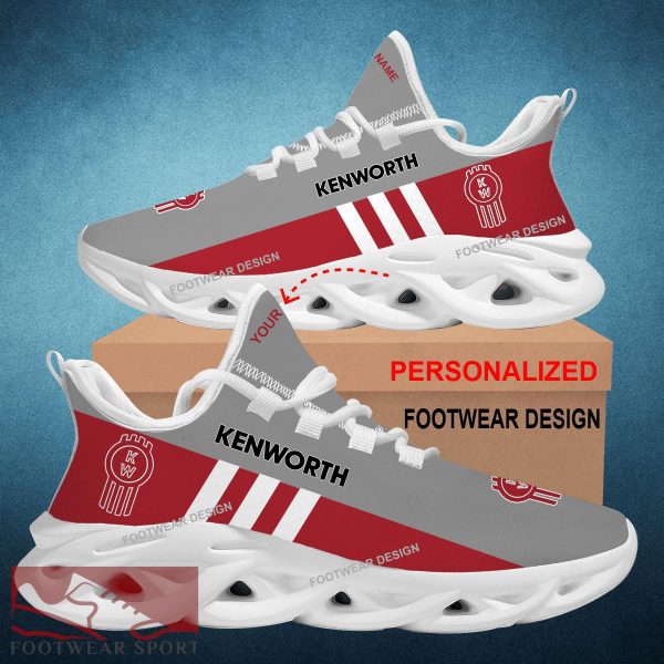 Car Racing Kenworth Style Chunky Shoes New Design Gift Fans Max Soul Sneakers Personalized - Car Racing Kenworth Logo New Style Chunky Shoes Photo 2