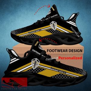 Car Racing Koenigsegg Logo New Design Max Soul Shoes Custom Name For Men Women Sport Sneaker Impression Fans - Car Racing Koenigsegg Logo New Design Chunky Shoes Custom Name Photo 2