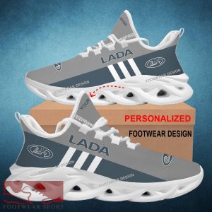 Car Racing Lada Style Chunky Shoes New Design Gift Fans Max Soul Sneakers Personalized - Car Racing Lada Logo New Style Chunky Shoes Photo 2