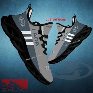 Car Racing Lada Style Chunky Shoes New Design Gift Fans Max Soul Sneakers Personalized - Car Racing Lada Logo New Style Chunky Shoes Photo 1