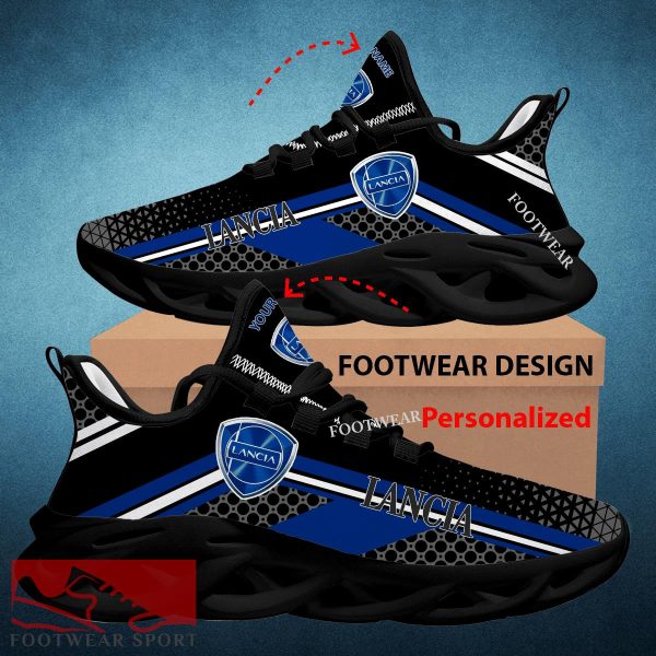 Car Racing Lancia Logo New Design Max Soul Shoes Custom Name For Men Women Sport Sneaker Expressive Fans - Car Racing Lancia Logo New Design Chunky Shoes Custom Name Photo 2