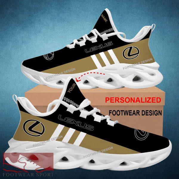 Car Racing Lexus Style Chunky Shoes New Design Gift Fans Max Soul Sneakers Personalized - Car Racing Lexus Logo New Style Chunky Shoes Photo 2