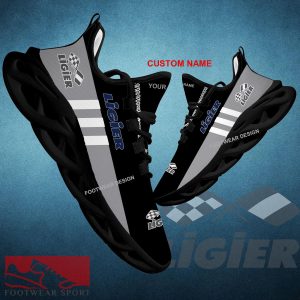 Car Racing Ligier Style Chunky Shoes New Design Gift Fans Max Soul Sneakers Personalized - Car Racing Ligier Logo New Style Chunky Shoes Photo 1