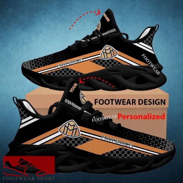 Car Racing Maybach Logo New Design Max Soul Shoes Custom Name For Men Women Chunky Sneaker Modern Fans - Car Racing Maybach Logo New Design Chunky Shoes Custom Name Photo 2