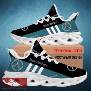 Car Racing Mercedes Benz Style Chunky Shoes New Design Gift Fans Max Soul Sneakers Personalized - Car Racing Mercedes Benz Logo New Style Chunky Shoes Photo 2