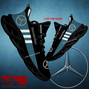 Car Racing Mercedes Benz Style Chunky Shoes New Design Gift Fans Max Soul Sneakers Personalized - Car Racing Mercedes Benz Logo New Style Chunky Shoes Photo 1