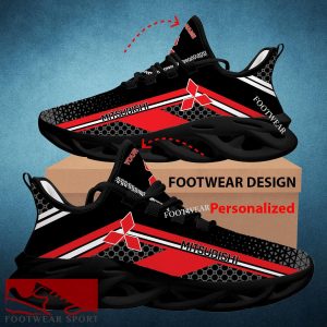 Car Racing Mitsubishi Logo New Design Max Soul Shoes Custom Name For Men Women Chunky Sneaker Aesthetic Fans - Car Racing Mitsubishi Logo New Design Chunky Shoes Custom Name Photo 2