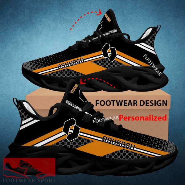 Car Racing Oshkosh Logo New Design Max Soul Shoes Custom Name For Men Women Chunky Sneaker Casual Fans - Car Racing Oshkosh Logo New Design Chunky Shoes Custom Name Photo 2