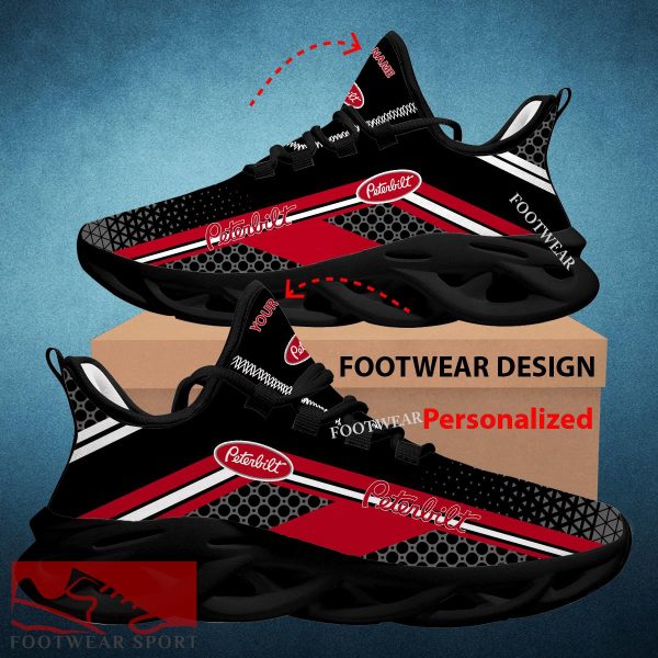 Car Racing Peterbilt Logo New Design Max Soul Shoes Custom Name For Men Women Running Sneaker Iconic Fans - Car Racing Peterbilt Logo New Design Chunky Shoes Custom Name Photo 2