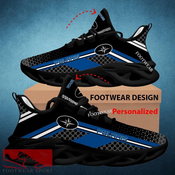 Car Racing Polaris Logo New Design Max Soul Shoes Custom Name For Men Women Chunky Sneaker Contemporary Fans - Car Racing Polaris Logo New Design Chunky Shoes Custom Name Photo 2