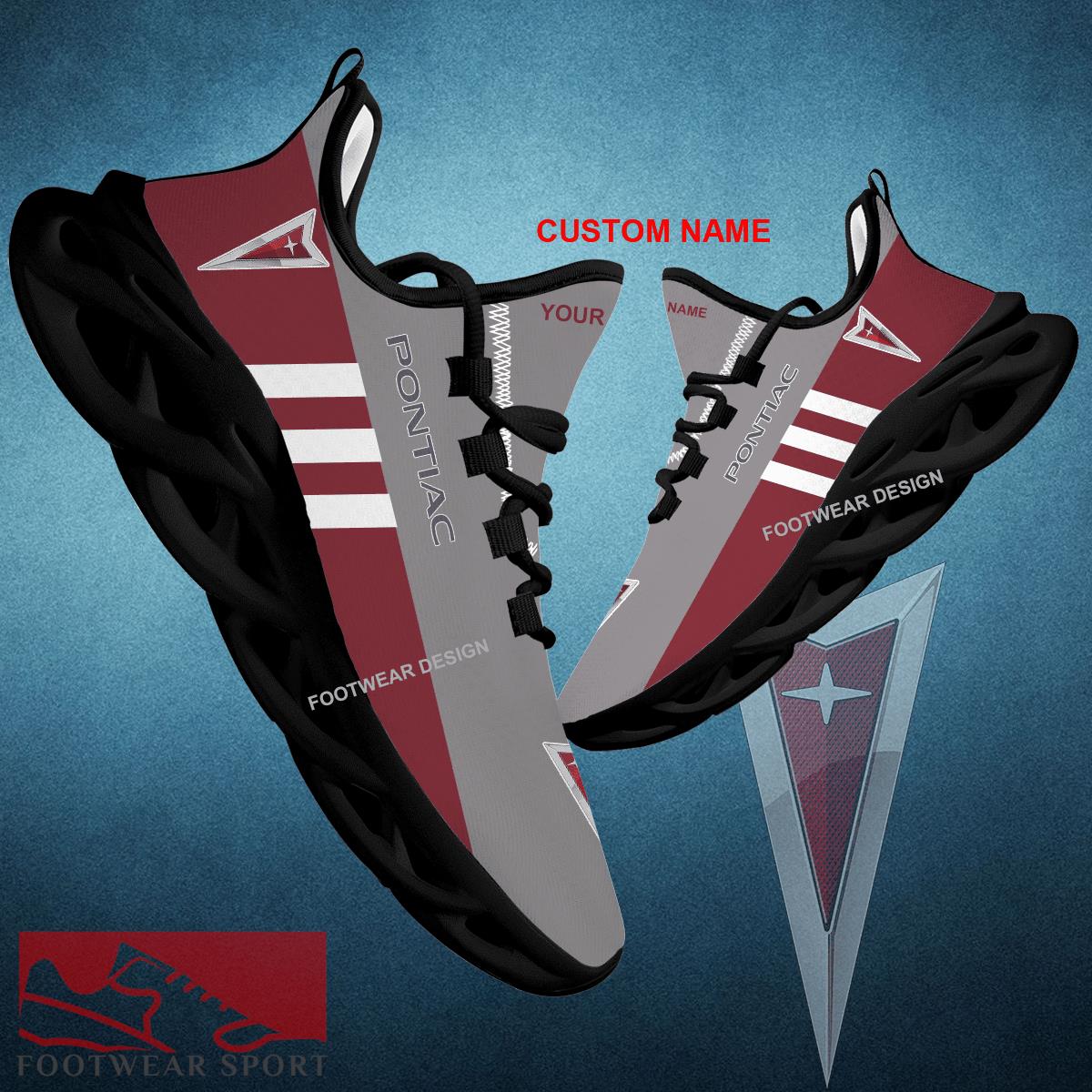 Car Racing Pontiac Style Chunky Shoes New Design Gift Fans Max Soul Sneakers Personalized - Car Racing Pontiac Logo New Style Chunky Shoes Photo 1