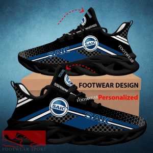 Car Racing SAIC Logo New Design Max Soul Shoes Custom Name For Men Women Sport Sneaker Style Fans - Car Racing SAIC Logo New Design Chunky Shoes Custom Name Photo 2