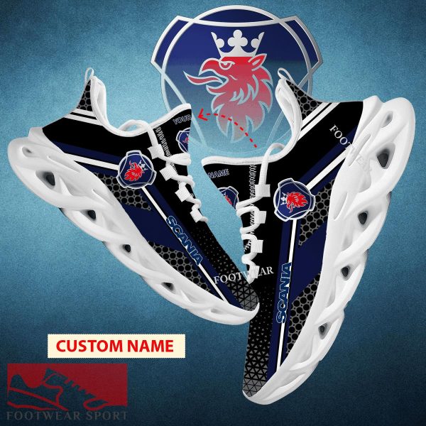 Car Racing Scania Logo New Design Max Soul Shoes Custom Name For Men Women Chunky Sneaker Trend Fans - Car Racing Scania Logo New Design Chunky Shoes Custom Name Photo 1