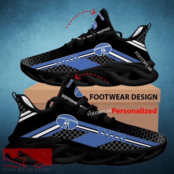 Car Racing Tata Logo New Design Max Soul Shoes Custom Name For Men Women Running Sneaker Recognition Fans - Car Racing Tata Logo New Design Chunky Shoes Custom Name Photo 2