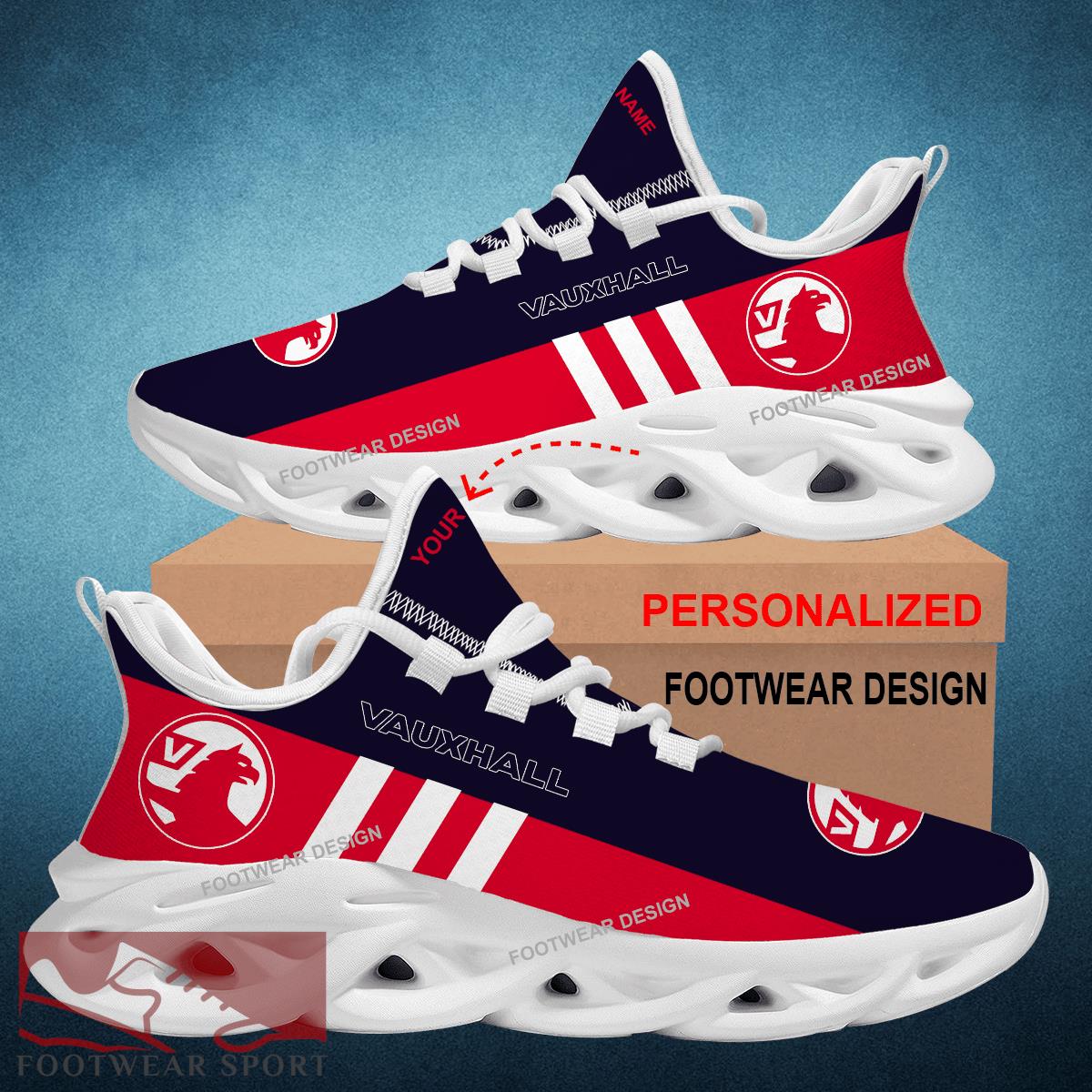 Car Racing Vauxhall Style Chunky Shoes New Design Gift Fans Max Soul Sneakers Personalized - Car Racing Vauxhall Logo New Style Chunky Shoes Photo 2
