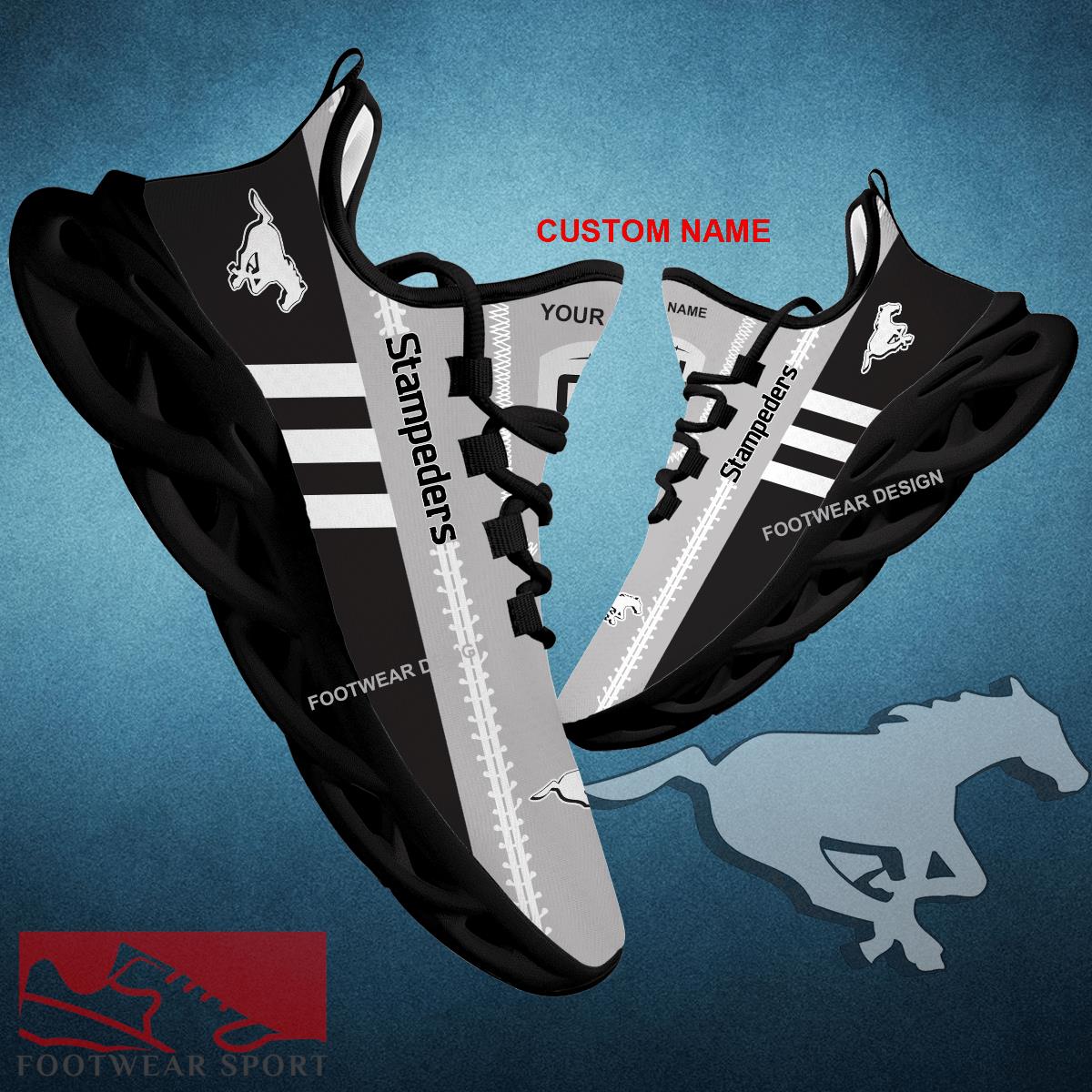 CFL Calgary Stampeders Chunky Shoes New Design Gift Fans Max Soul Sneakers Personalized - CFL Calgary Stampeders Logo New Chunky Shoes Photo 1
