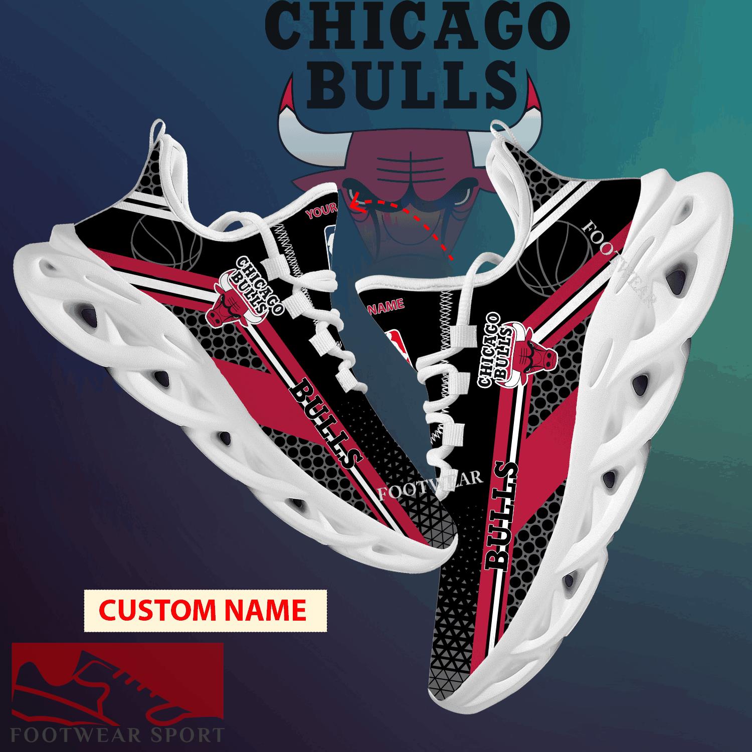 Chicago Bulls Max Soul Shoes New Season Personalized For Men Women Running Sneaker Artistry Fans - NBA Chicago Bulls Max Soul Shoes New Season Personalized Photo 1