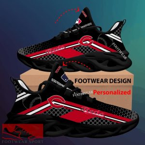 Cincinnati Reds Max Soul Shoes New Season Personalized For Men Women Sport Sneaker Runway Fans - MLB Cincinnati Reds Max Soul Shoes New Season Personalized Photo 2