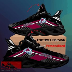 Colorado Avalanche Max Soul Shoes New Season Personalized For Men Women Chunky Sneaker Evoke Fans - NHL Colorado Avalanche Max Soul Shoes New Season Personalized Photo 2