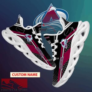 Colorado Avalanche Max Soul Shoes New Season Personalized For Men Women Chunky Sneaker Evoke Fans - NHL Colorado Avalanche Max Soul Shoes New Season Personalized Photo 1