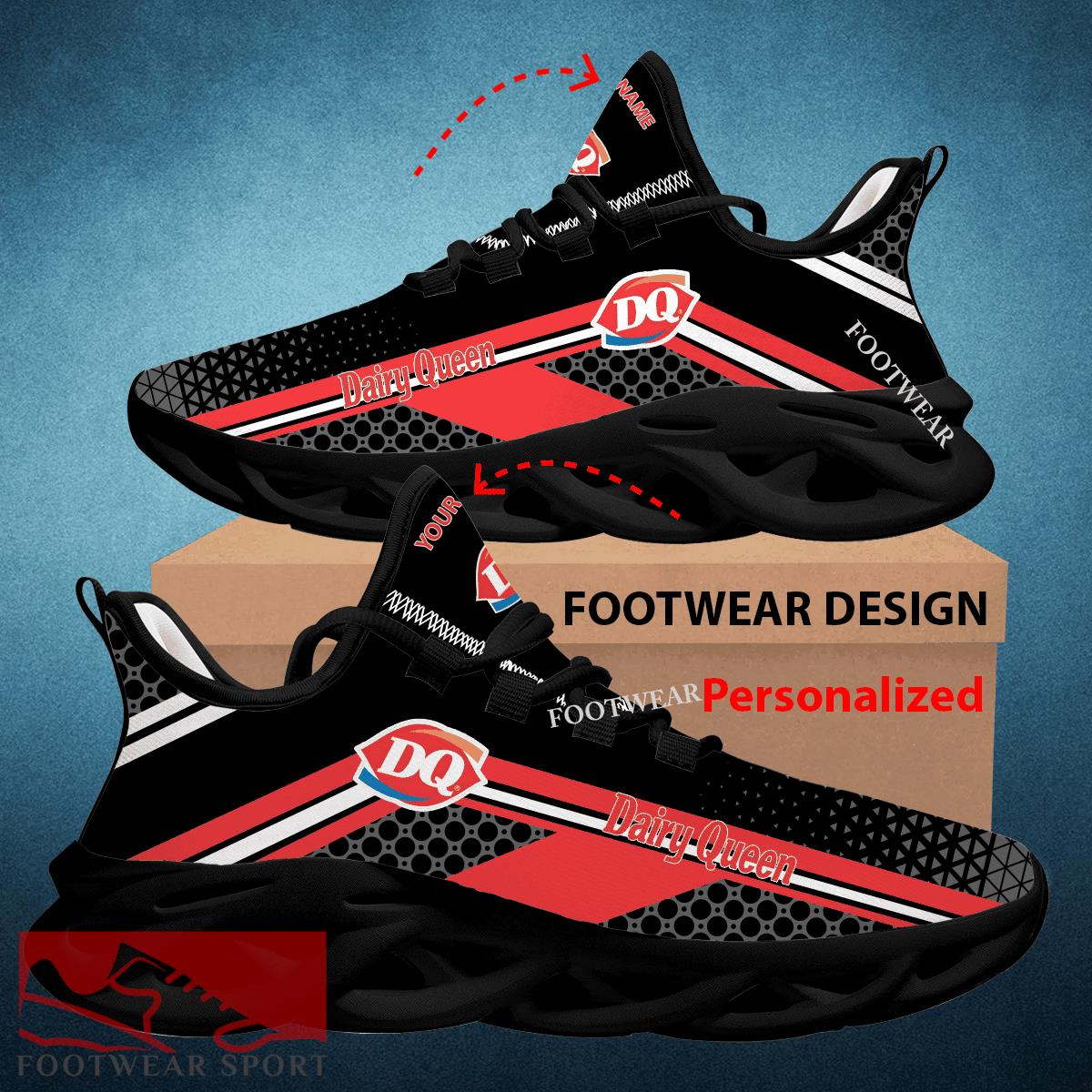 Dairy Queen Logo Personalized Max Soul Shoes For Men Women Sport Sneaker Icon Fans - dairy queen Logo Personalized Chunky Shoes Photo 2