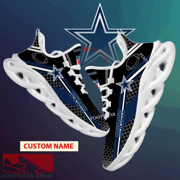 Dallas Cowboys Max Soul Shoes New Season Personalized For Men Women Sport Sneaker Motif Fans - NFL Dallas Cowboys Max Soul Shoes New Season Personalized Photo 1