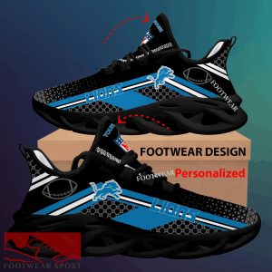 Detroit Lions Max Soul Shoes New Season Personalized For Men Women Running Sneaker Monogram Fans - NFL Detroit Lions Max Soul Shoes New Season Personalized Photo 2