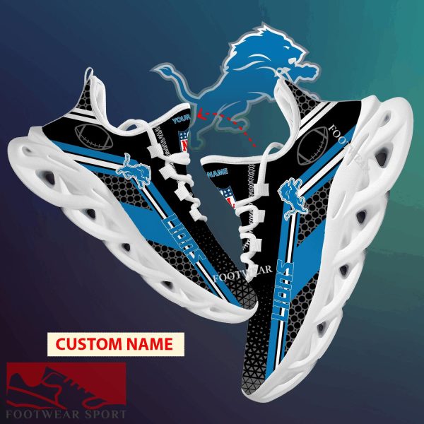 Detroit Lions Max Soul Shoes New Season Personalized For Men Women Running Sneaker Monogram Fans - NFL Detroit Lions Max Soul Shoes New Season Personalized Photo 1