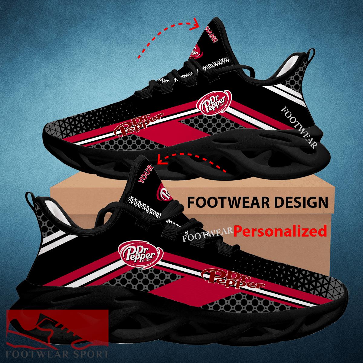 Dr Pepper Logo Personalized Max Soul Shoes For Men Women Chunky Sneaker Unconventional Fans - dr pepper Logo Personalized Chunky Shoes Photo 2