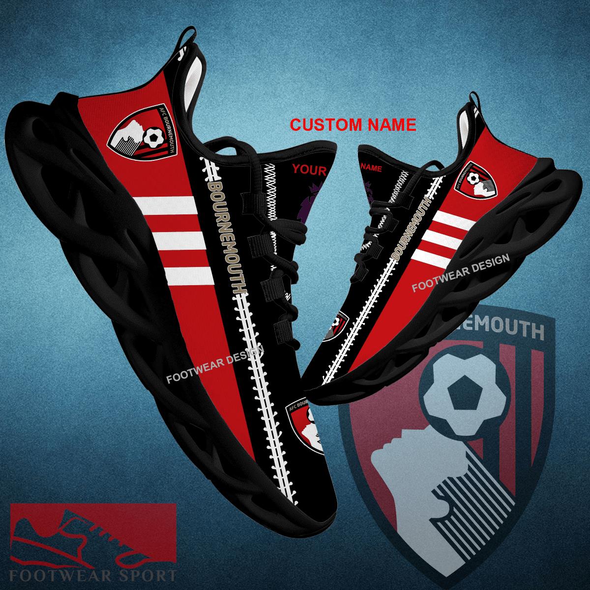 EPL AFC Bournemouth Chunky Shoes New Design Gift Fans Max Soul Sneakers Personalized - EPL AFC Bournemouth Logo New Chunky Shoes Photo 1