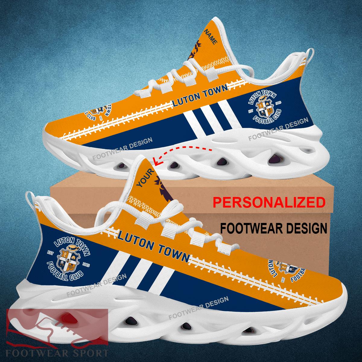 EPL Luton Town Chunky Shoes New Design Gift Fans Max Soul Sneakers Personalized - EPL Luton Town Logo New Chunky Shoes Photo 2