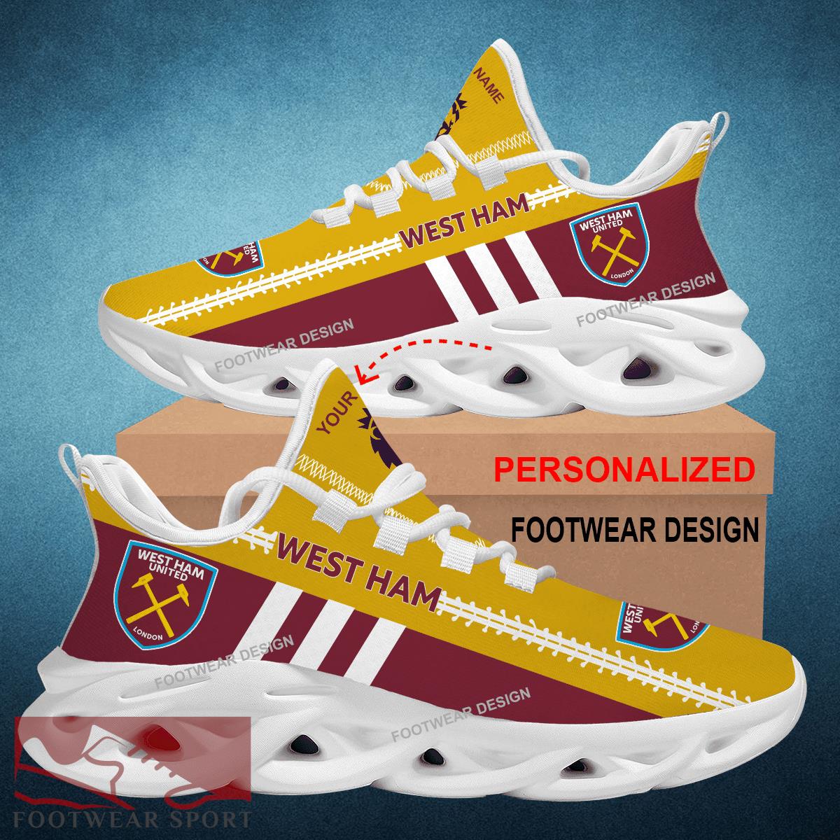 EPL West Ham United Chunky Shoes New Design Gift Fans Max Soul Sneakers Personalized - EPL West Ham United Logo New Chunky Shoes Photo 2