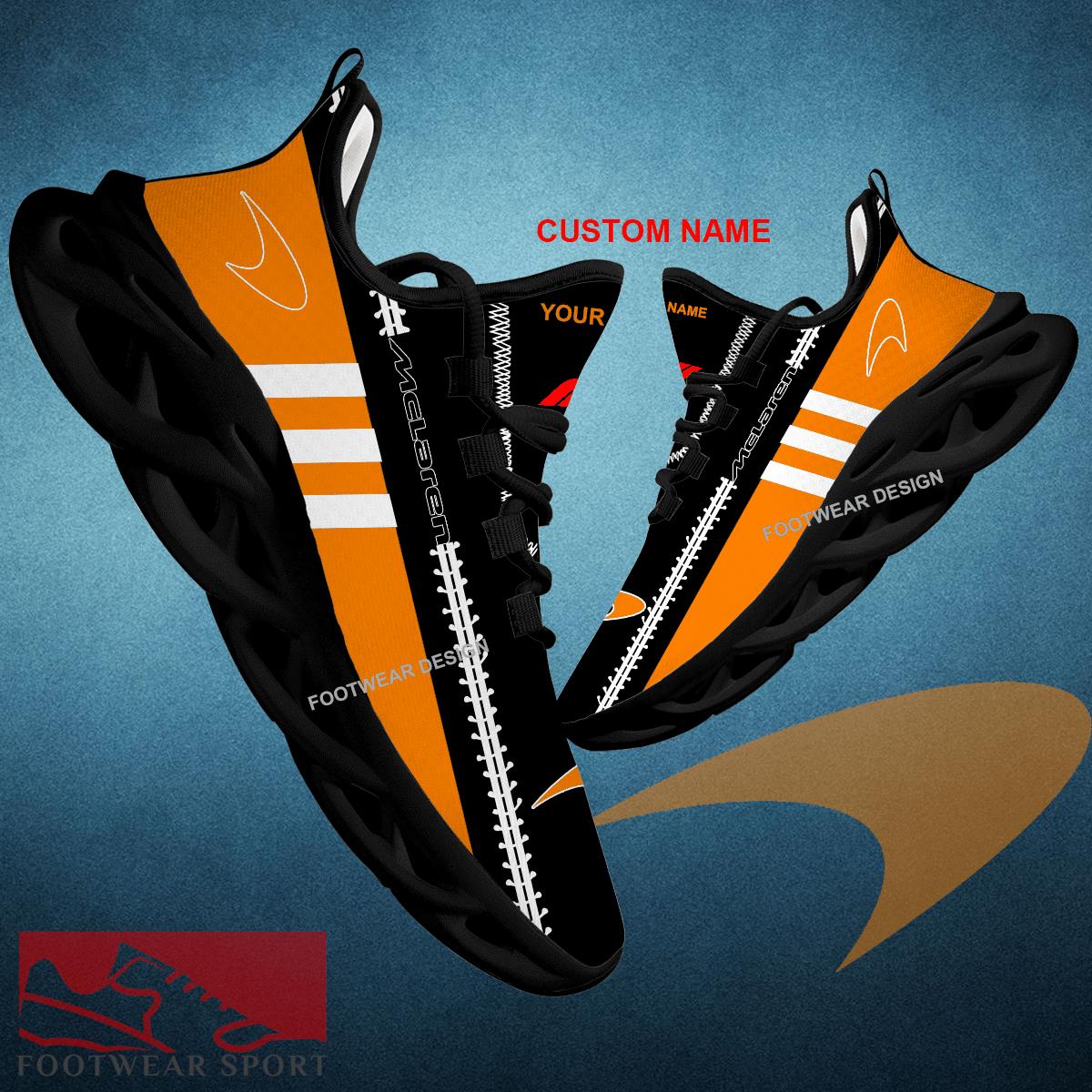 F1 Racing McLaren Formula 1 Team Chunky Shoes New Design Gift Fans Max Soul Sneakers Personalized - F1 Racing McLaren Formula 1 Team Logo New Chunky Shoes Photo 1
