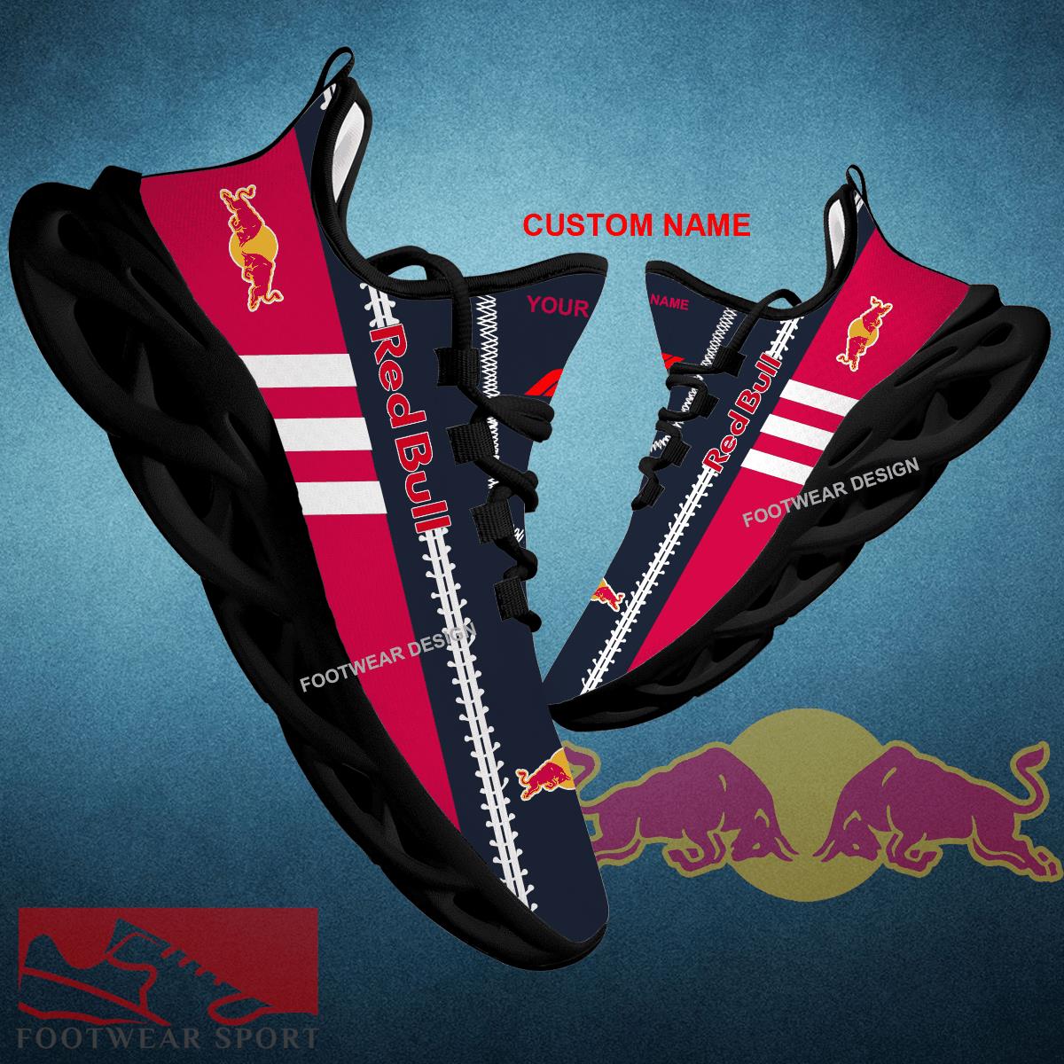 F1 Racing Oracle Red Bull Racing Chunky Shoes New Design Gift Fans Max Soul Sneakers Personalized - F1 Racing Oracle Red Bull Racing Logo New Chunky Shoes Photo 1