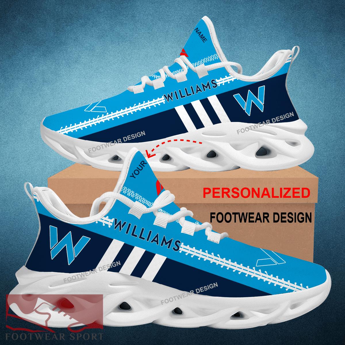 F1 Racing Williams Racing Chunky Shoes New Design Gift Fans Max Soul Sneakers Personalized - F1 Racing Williams Racing Logo New Chunky Shoes Photo 2