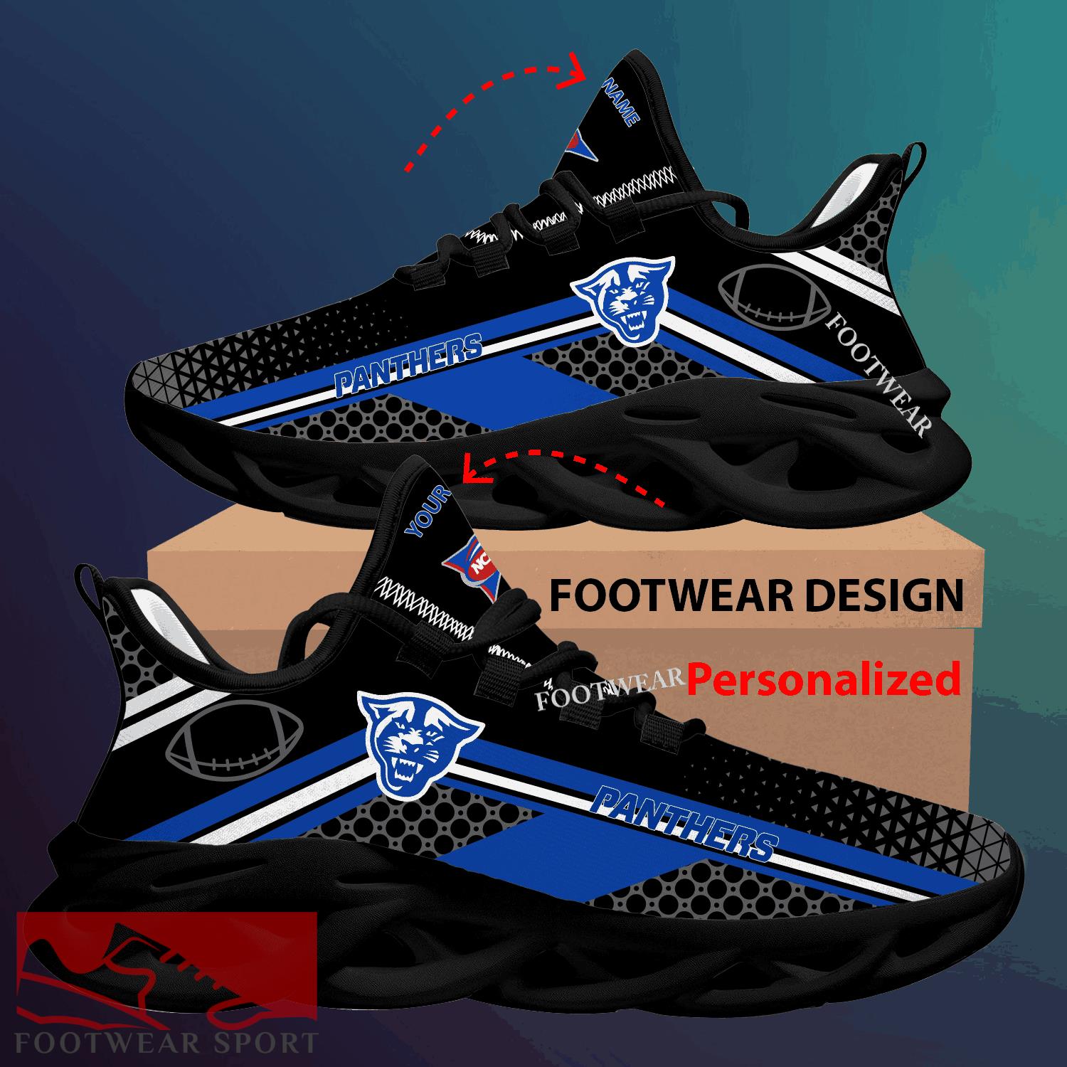 Georgia State Panthers Max Soul Shoes New Season Personalized For Men Women Chunky Sneaker Representation Fans - NCAA Georgia State Panthers Max Soul Shoes New Season Personalized Photo 2
