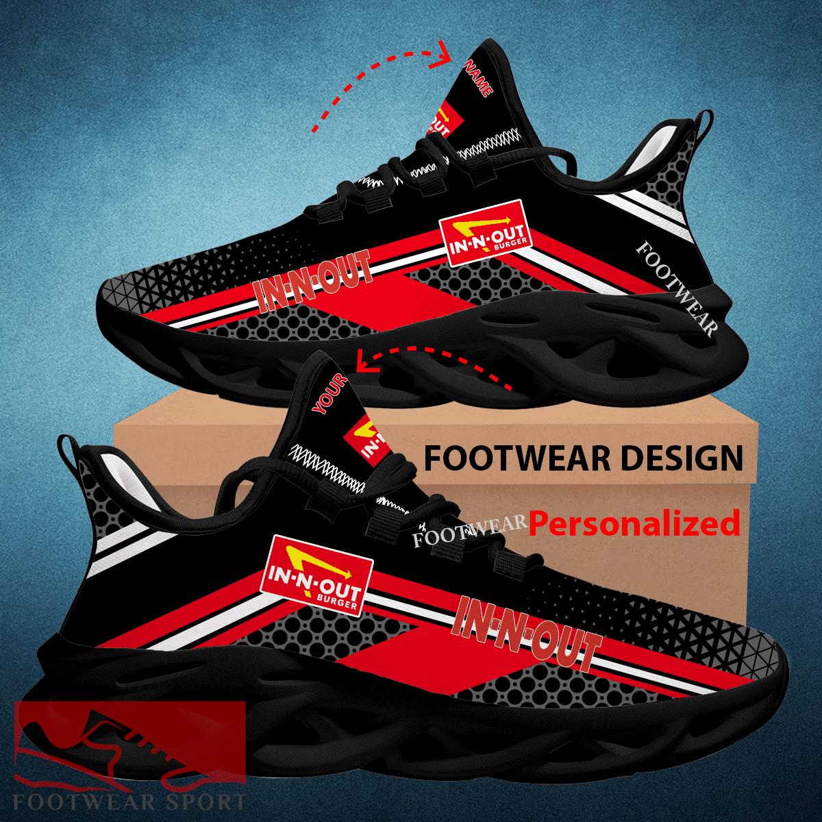 In N Out Logo Personalized Max Soul Shoes For Men Women Chunky Sneaker Culture Fans - in n out Logo Personalized Chunky Shoes Photo 2